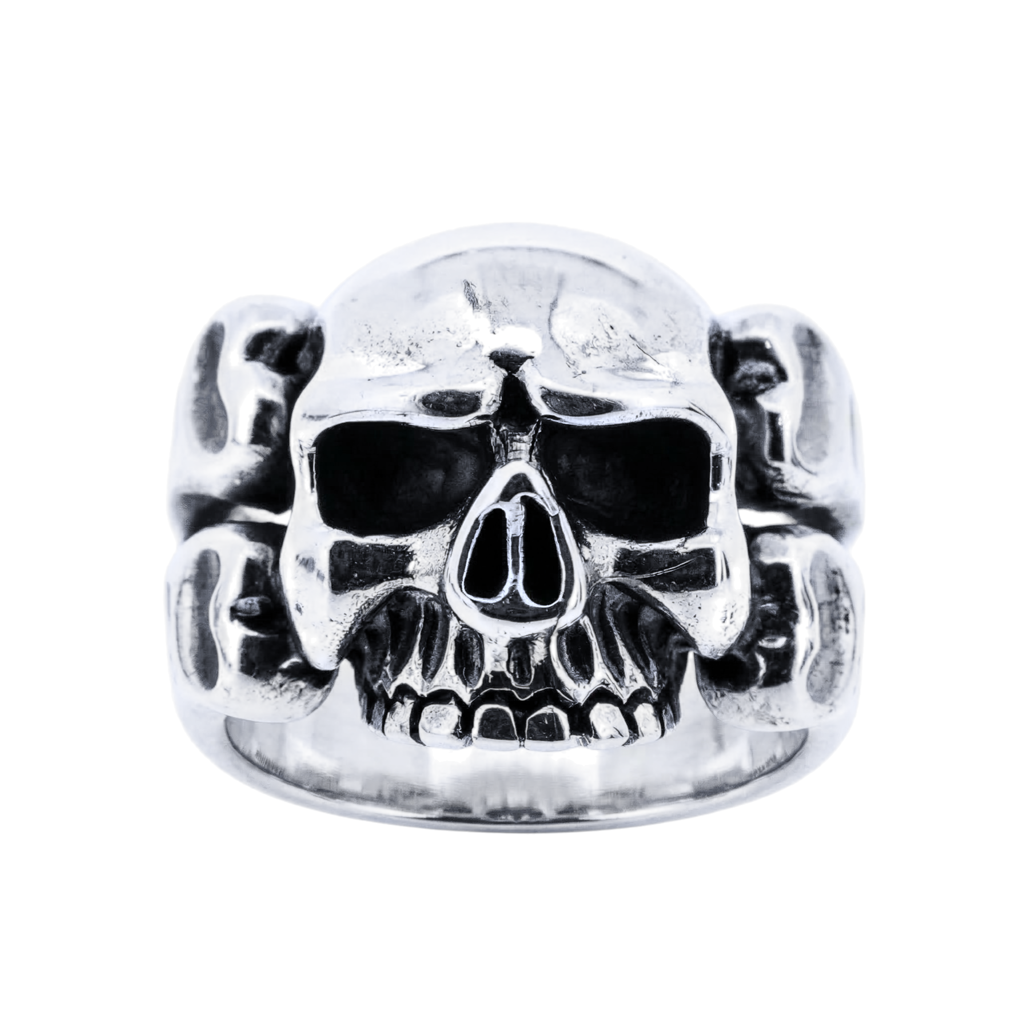 anillo-plata-calavera-huesos