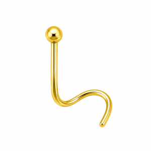 nostril oro blanco 14k bolita 1.5mm piercing nariz chile