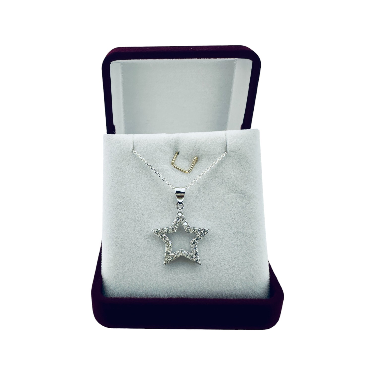 colgante-de-plata-diseno-estrella-con-multicircones-y-cadena-de-plata